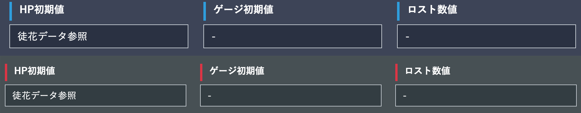 自動入力項目1スクリーンショット